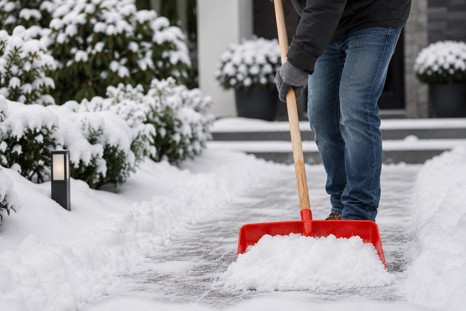 Winterdienst in Datteln – Räumen und Streuen von Gehwegen und Einfahrten gemäß Streupflicht